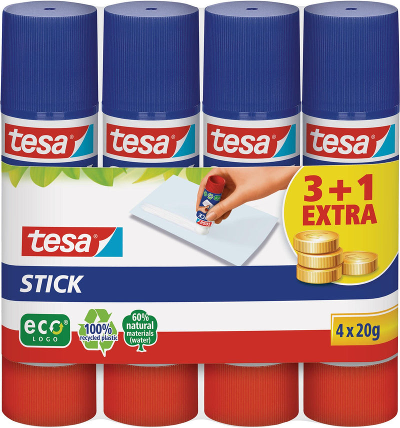 tesa ecoLogo Klebestifte 20,0 g + GRATIS 1 St.