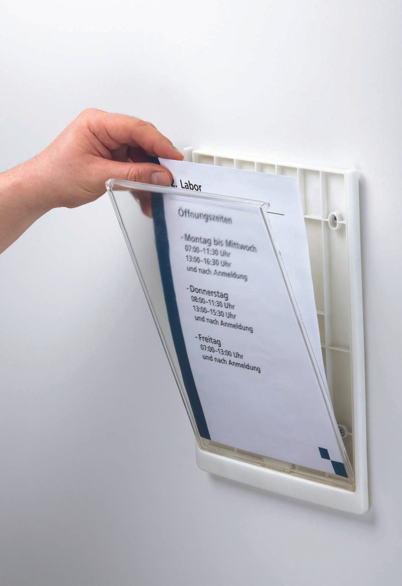 DURABLE Türschild 21,0 x 29,7 cm weiß