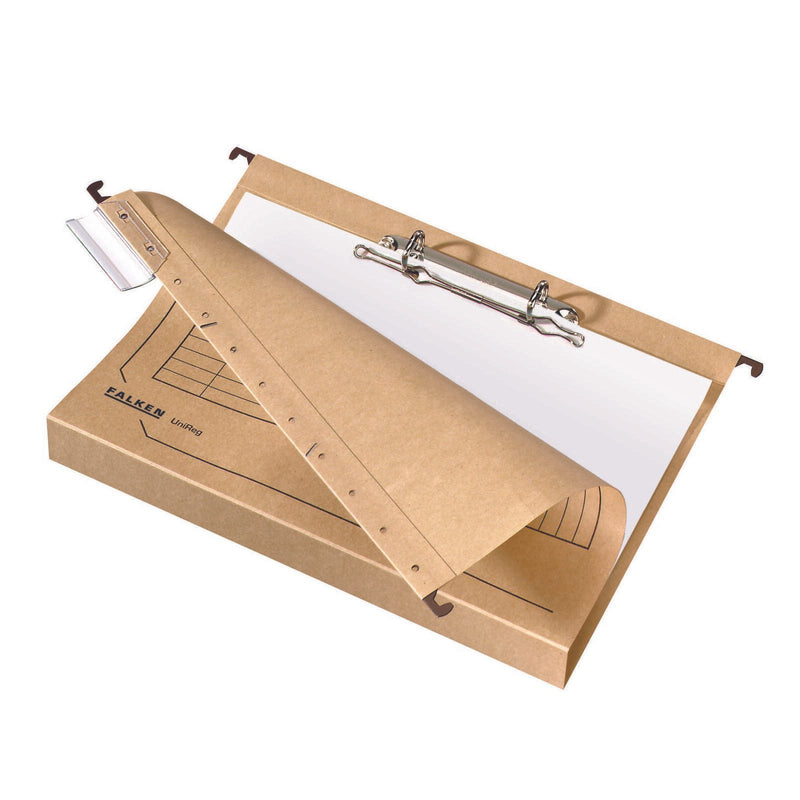 FALKEN Hängesammler DIN A4 4 cm natronbraun