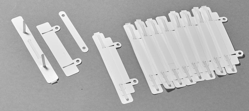 VELOFLEX Heftstreifen, selbstklebend für DIN A4 weiß
