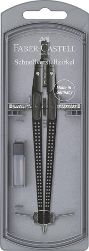 FABER-CASTELL Zirkel Grip 2001 schwarz