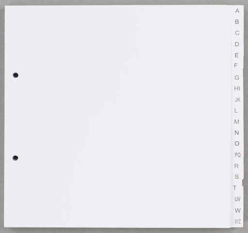 dots Ordnerregister Halbformat, Überbreite A-Z DIN A4