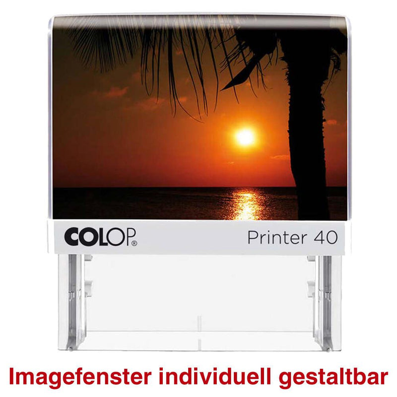COLOP Textstempel, individualisierbar Printer 40 ohne Logo