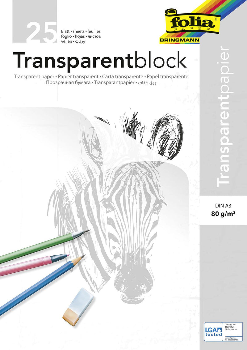 folia Transparentpapier DIN A3