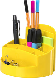 HAN Stiftehalter 14,0 x 14,0 x 10,9 cm gelb