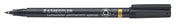 STAEDTLER Lumocolor spezial Folienstift 0.6 mm Schwarz