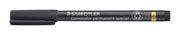 STAEDTLER Lumocolor spezial Folienstift 1.0 mm Schwarz
