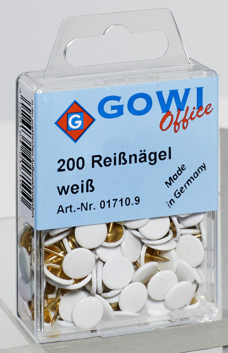 Gowi Reißnägel weiß