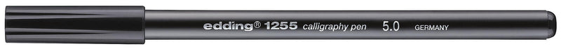 edding Filzstifte Schwarz 2.0 + 3.5 + 5.0 mm
