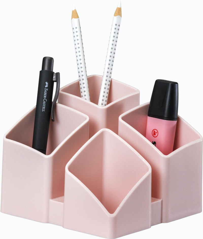 HAN Stiftehalter 12,5 x 12,5 x 10,0 cm quarz rosa