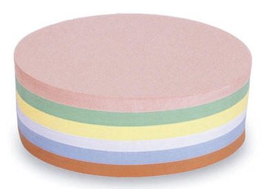 magnetoplan Moderationskarten 19,0 x 11,0 cm rosa, grün, gelb, weiß, blau, orange