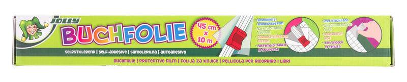 JOLLY Bucheinbandfolie selbstklebend 45 cm x 10 m transparent