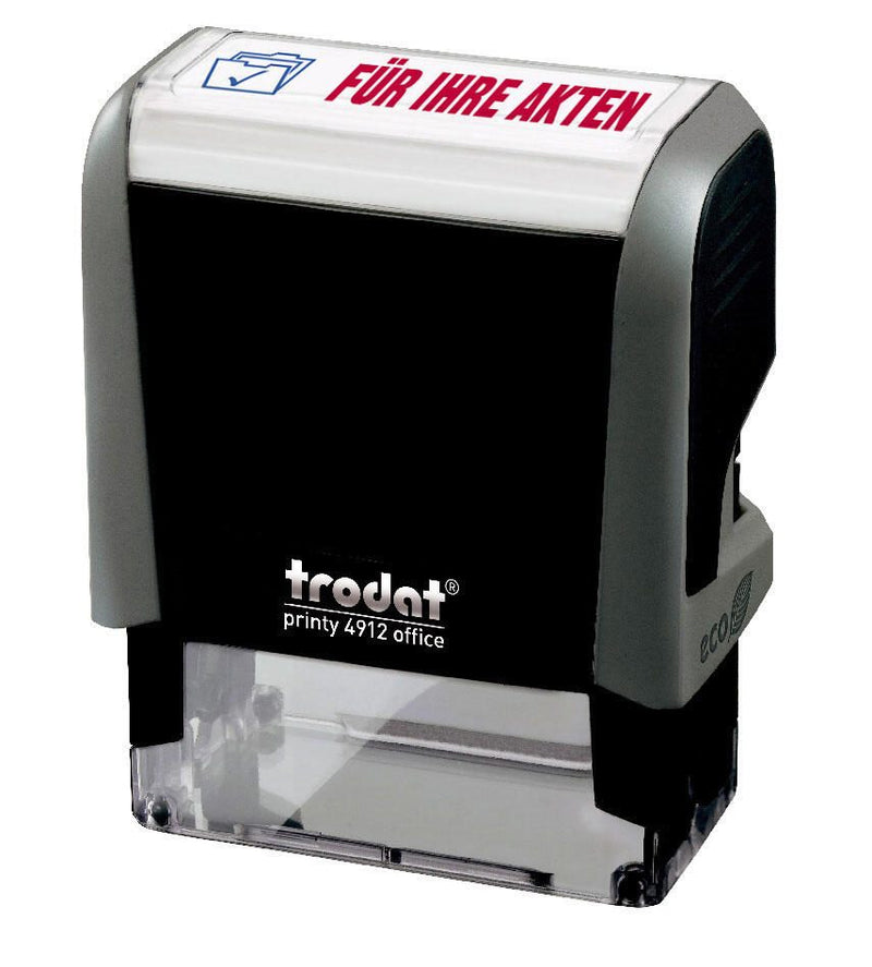 trodat Textstempel Office Ecoprinty'FürIhreAkten'