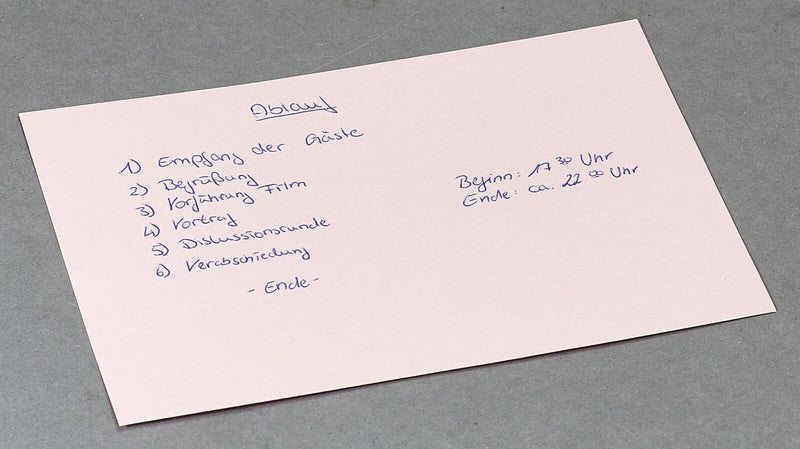 RNK-Verlag Karteikarten DIN A6 blanko rosa