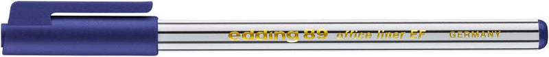 edding 89 Office Liner Fineliner 0.3 mm Blau