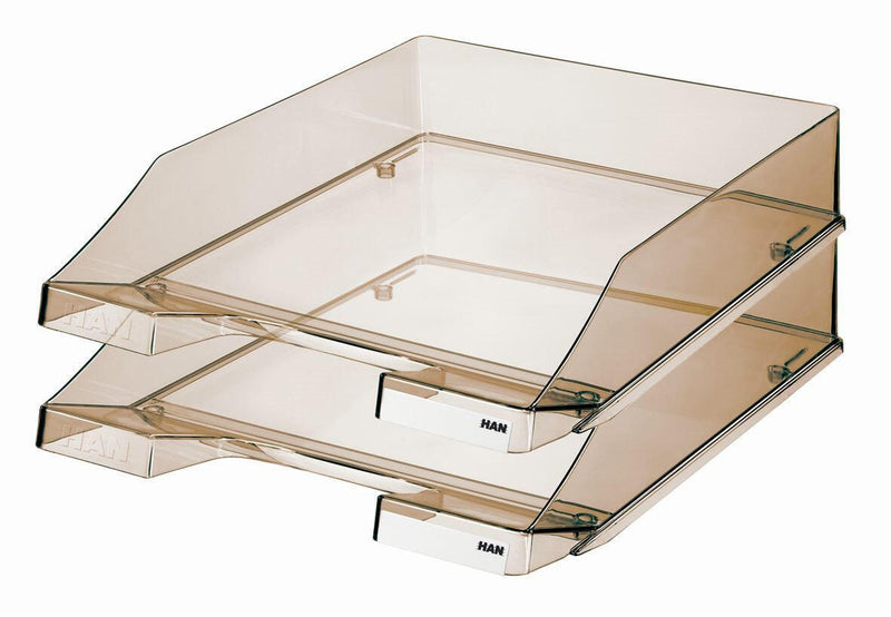 HAN Briefablagen DIN C4 braun-transparent