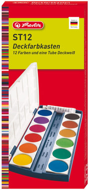 herlitz Wasserfarbkasten 12 Farben