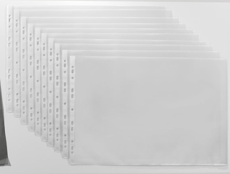 Lands Prospekthüllen DIN A3 quer 0.08 mm transparent