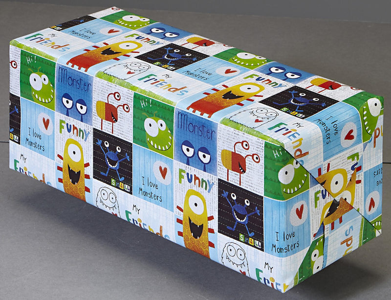JUNG SCHÖNER VERPACKEN Geschenkpapier 50 cm x 50 m mehrfarbig