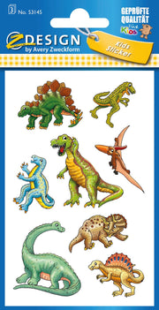 AVERY Zweckform Aufkleber Dinos