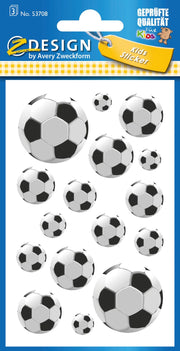 AVERY Zweckform Aufkleber Fussball