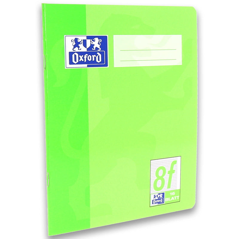 OXFORD Schulheft DIN A5 16 Blatt
