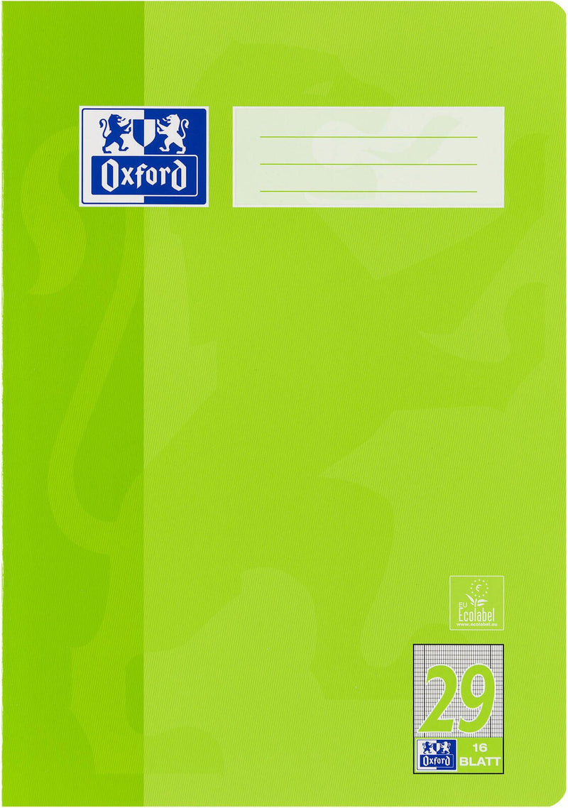 OXFORD Schulheft DIN A4 16 Blatt