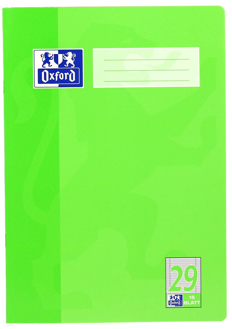 OXFORD Schulheft DIN A4 16 Blatt