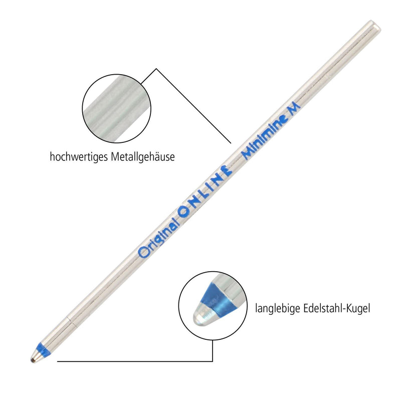 ONLINE® Kugelschreiberminen Blau