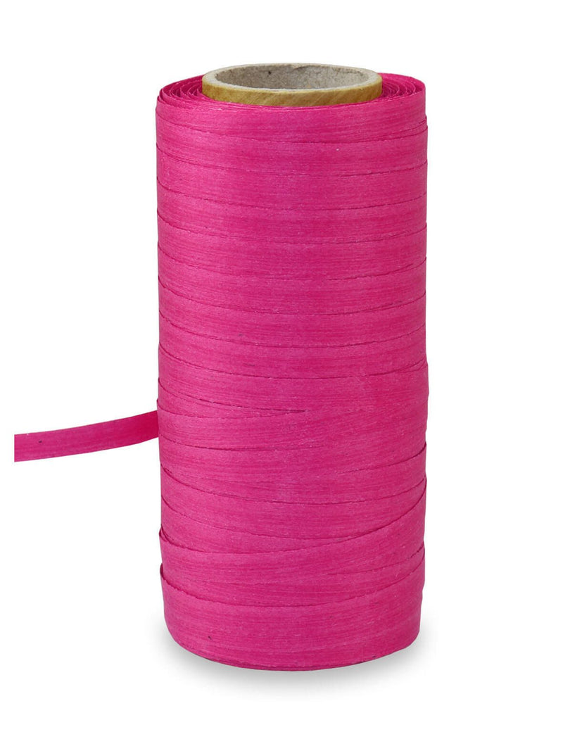 PRÄSENT Baumwollbänder 5 mm x 100 m pink