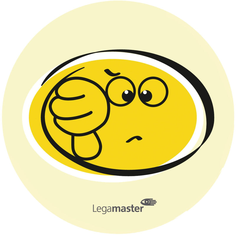 Legamaster Moderationskarten Ø 9,5 cm gelb