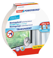 tesa doppelseitiges Klebeband 19 mm x 5 m transparent