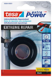 tesa Gewebebänder Extreme Repair 19 mm x 2.5 m schwarz