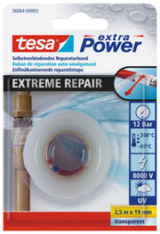 tesa Gewebebänder Extreme Repair 19 mm x 2.5 m transparent