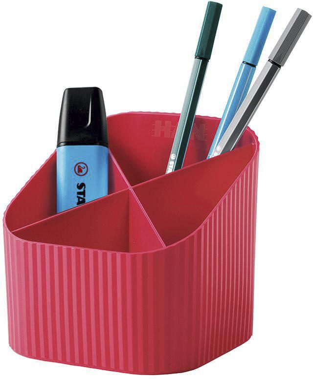 HAN Stiftehalter 11,1 x 12,1 x 10,6 cm rot