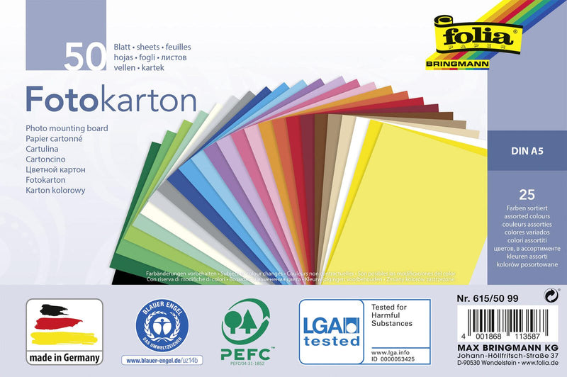 folia Fotokarton DIN A5 300 g/m²