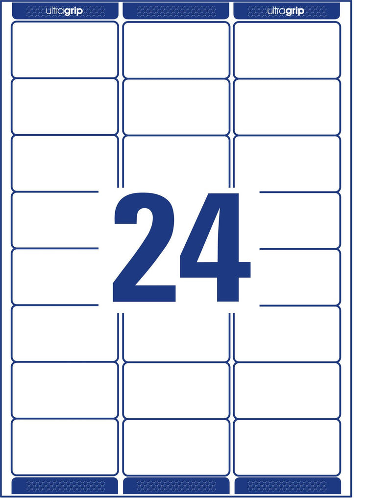 AVERY Zweckform Etiketten L7159-100 weiß 63,5 x 33,9 mm