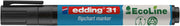 edding 31 Flipchart-Marker 1.5 - 3.0 mm Schwarz