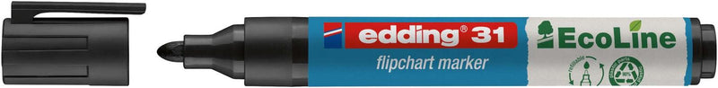 edding 31 Flipchart-Marker 1.5 - 3.0 mm Schwarz