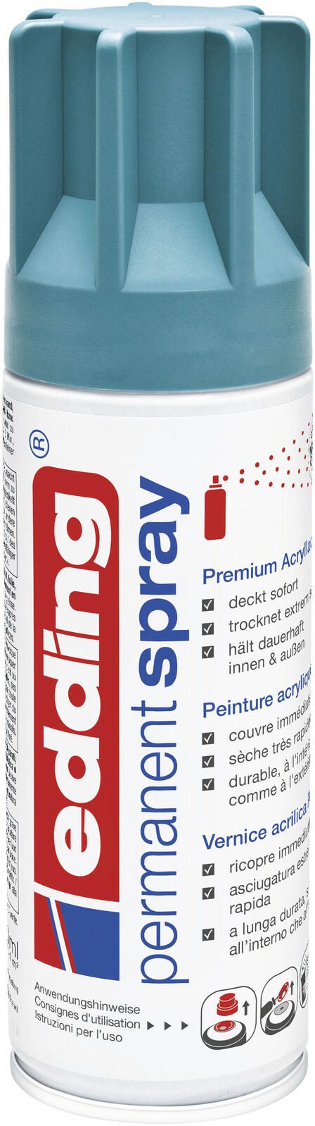 edding Acrylspray Sprühfarbe petrol matt
