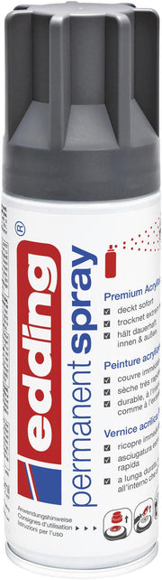edding Acrylspray Sprühfarbe anthrazit matt