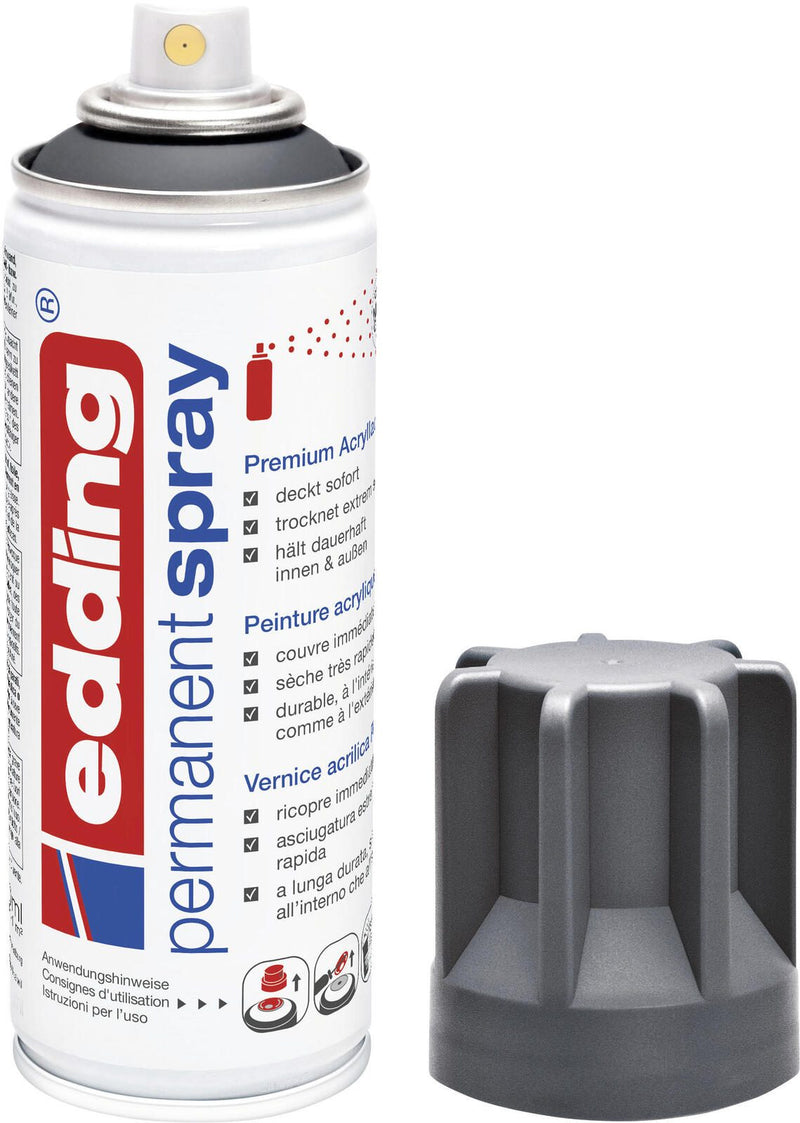 edding Acrylspray Sprühfarbe anthrazit matt