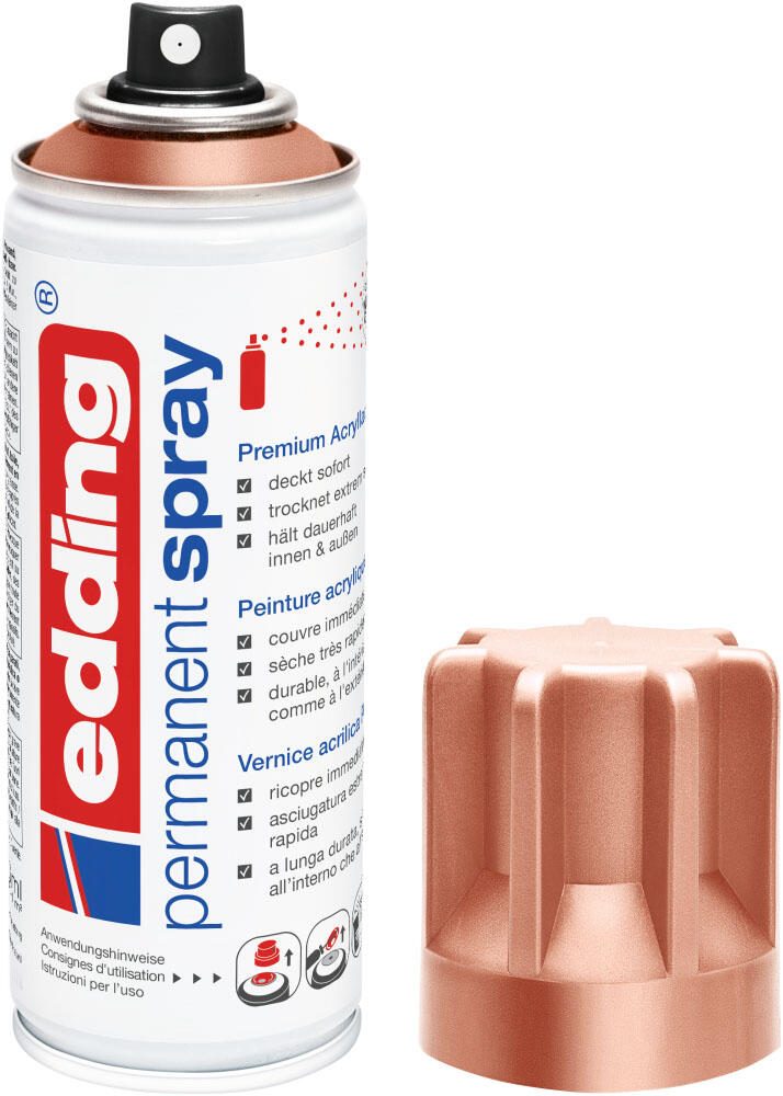 edding Acrylspray Sprühfarbe edles Kupfer
