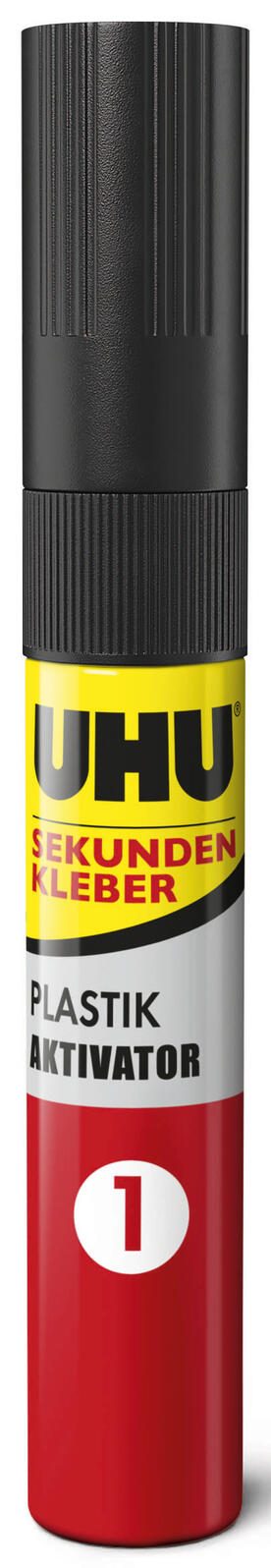 UHU Sekundenkleber Aktivator-Stift (3,0 ml), Sekundenkleber (2,0 g)