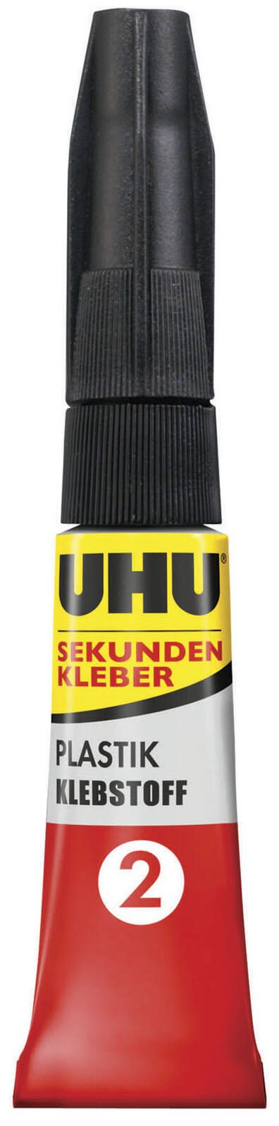 UHU Sekundenkleber Aktivator-Stift (3,0 ml), Sekundenkleber (2,0 g)