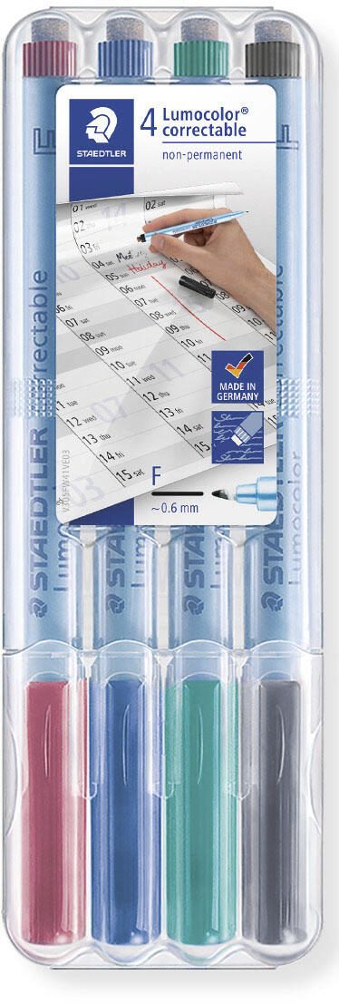 STAEDTLER Lumocolor F Folienstifte 0.6 Mehrfarbig