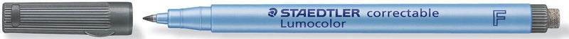 STAEDTLER Lumocolor F Folienstift 0.6 Schwarz