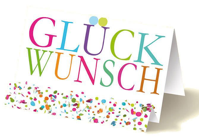 LUMA Glückwunschkarte NM_ATEK265 DIN B6