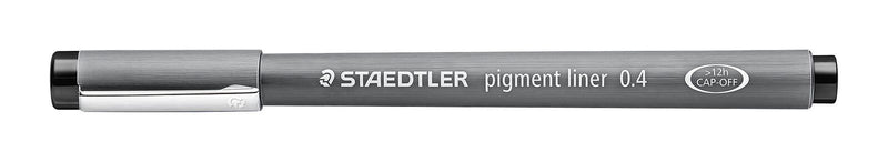 STAEDTLER Pigment Liner 308 Fineliner 0.4 mm Schwarz