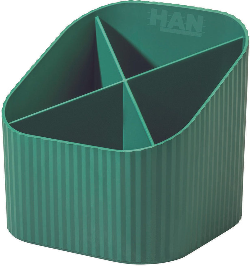 HAN Stiftehalter 11,1 x 11,1 x 10,5 cm grün